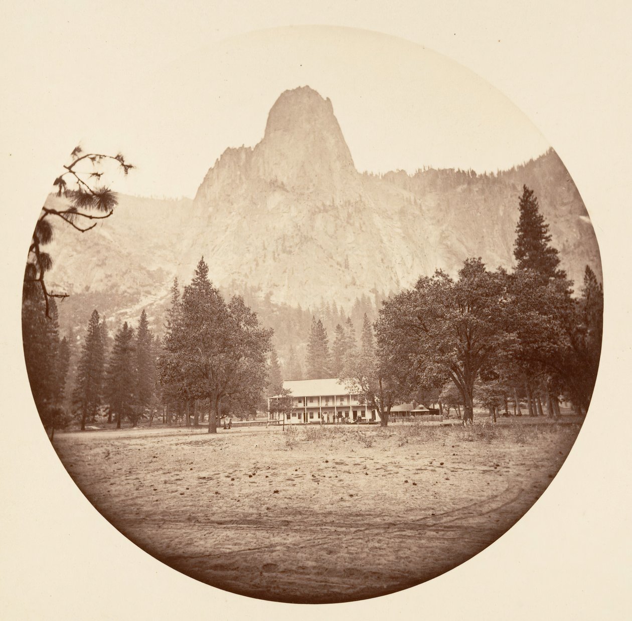 [Yosemite National Park, Californien], ca. 1878. af Carleton Emmons Watkins