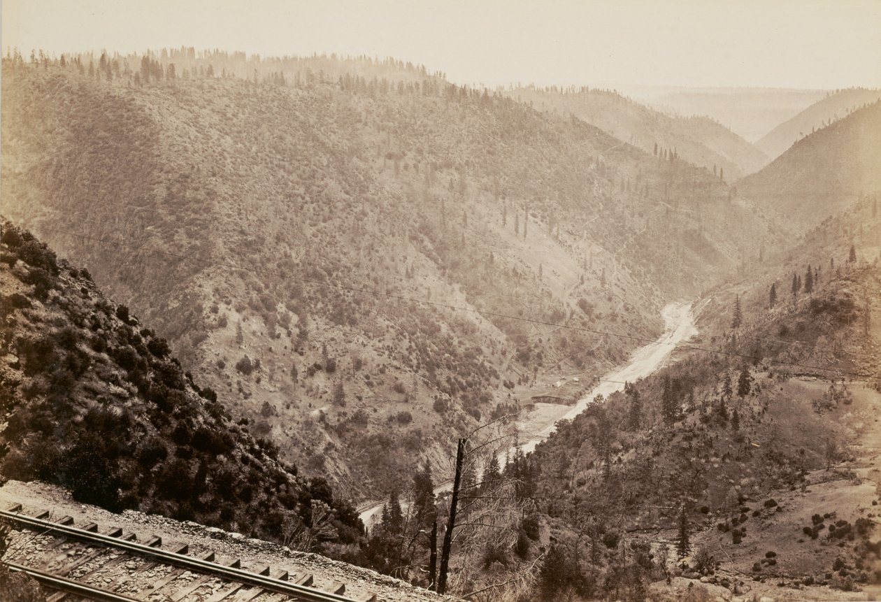 [Amerikansk flod fra Kap Horn] af Carleton Watkins