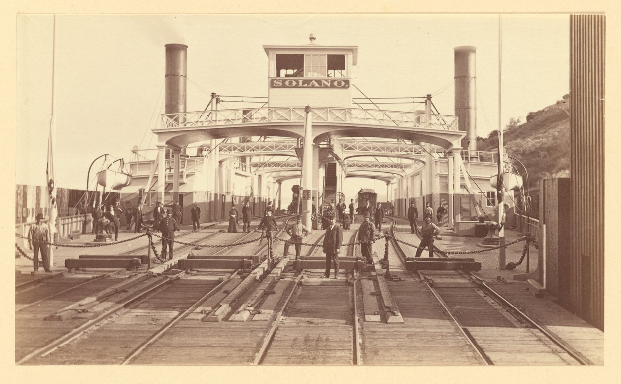 C.P.-færgen Solano af Carleton Watkins