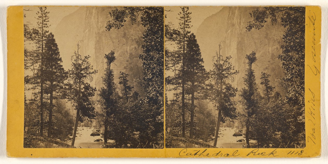 [Cathedral Rock] af Carleton Watkins