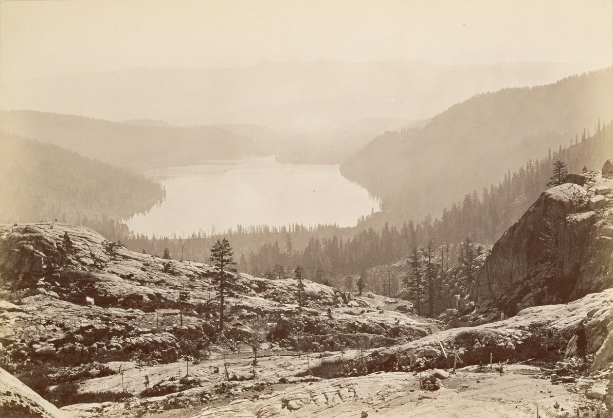 [Donner Lake, Californien] af Carleton Watkins