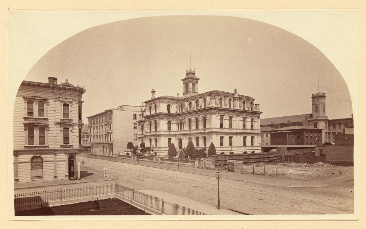 [Lincoln School, 5th St., San Francisco] af Carleton Watkins