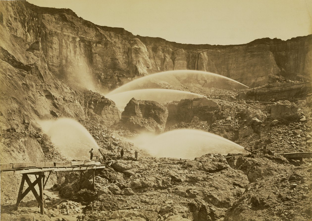 [Malakoff Diggings, Nevada County, Californien] af Carleton Watkins