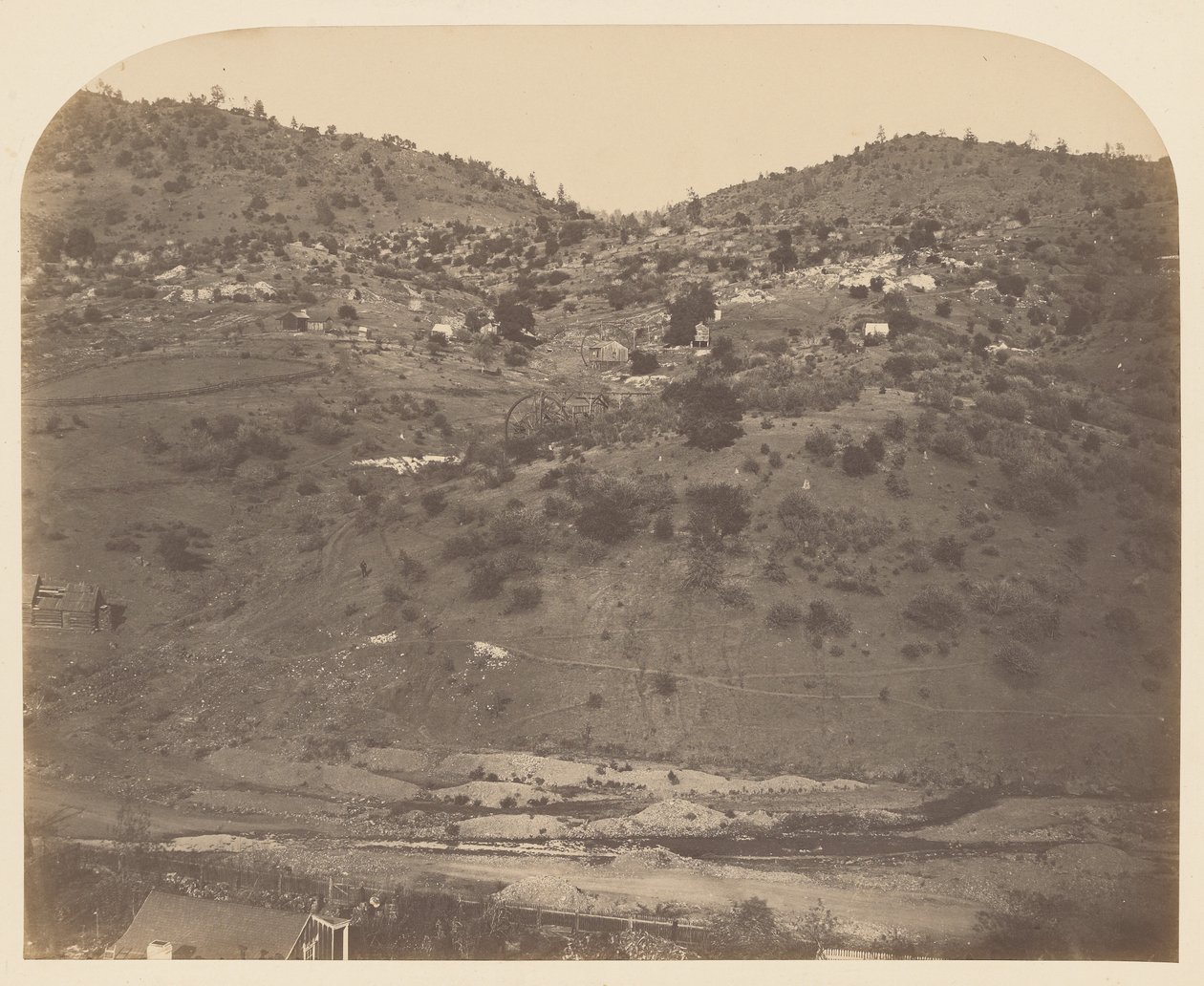 [Mariposa Creek]. af Carleton Watkins
