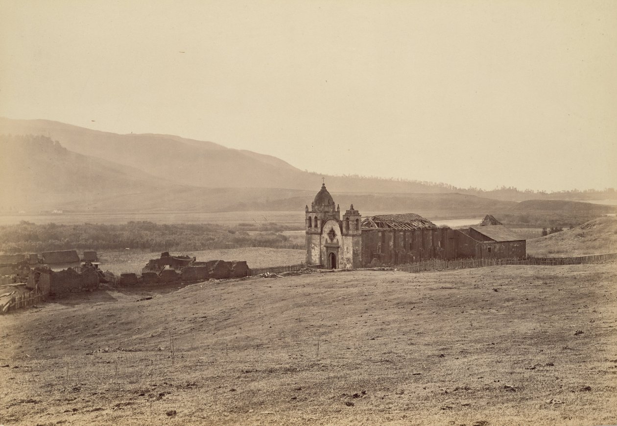 Mission, San Carlos del Carmelo af Carleton Watkins