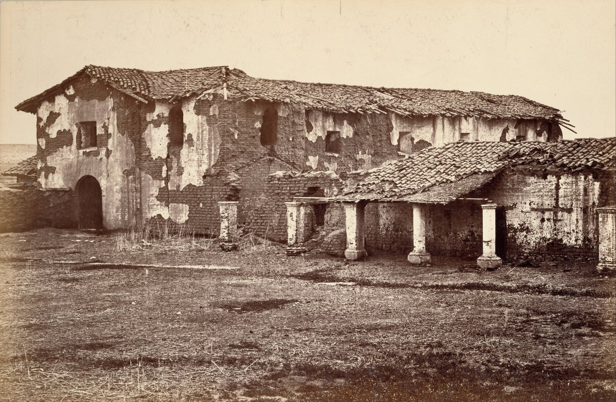Mission, San Fernando Rey af Carleton Watkins