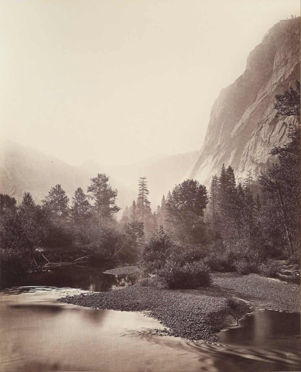 Mount Starr King, Yosemite, nr. 69 af Carleton Watkins