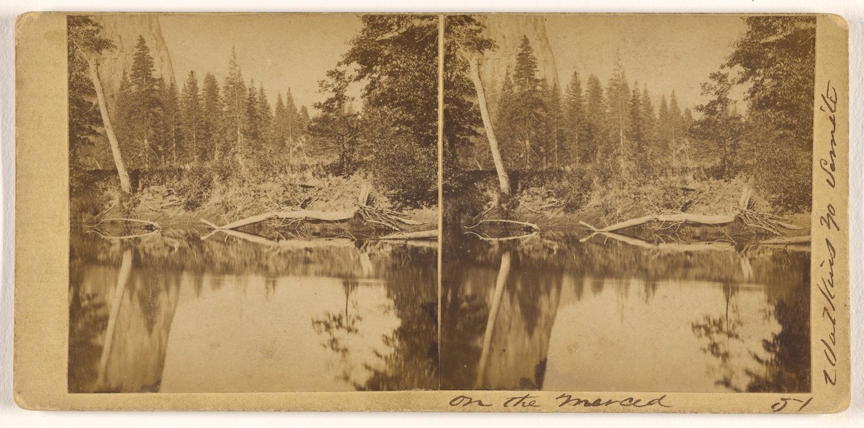 Am Merced af Carleton Watkins