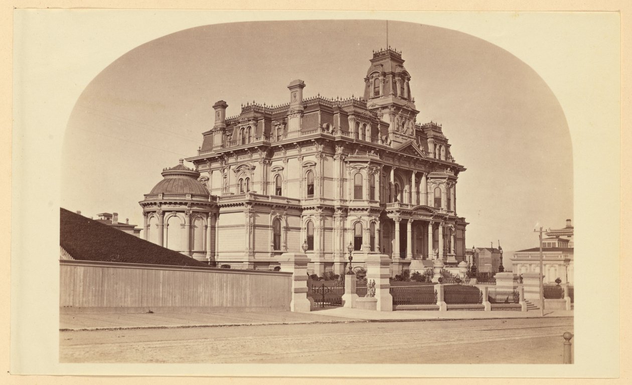 Chas. Crockers residens af Carleton Watkins