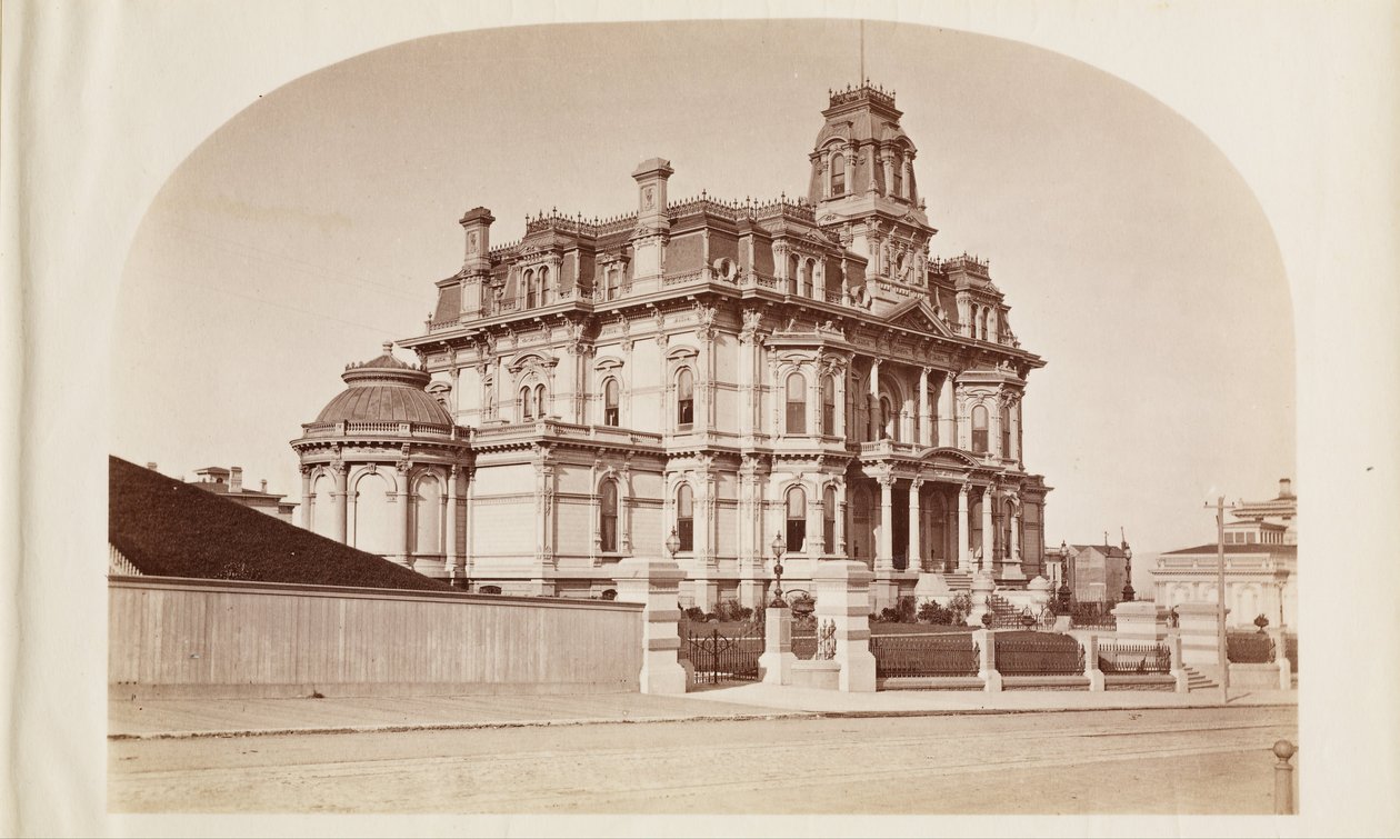 Bopæl i Chas. Crocker. af Carleton Watkins