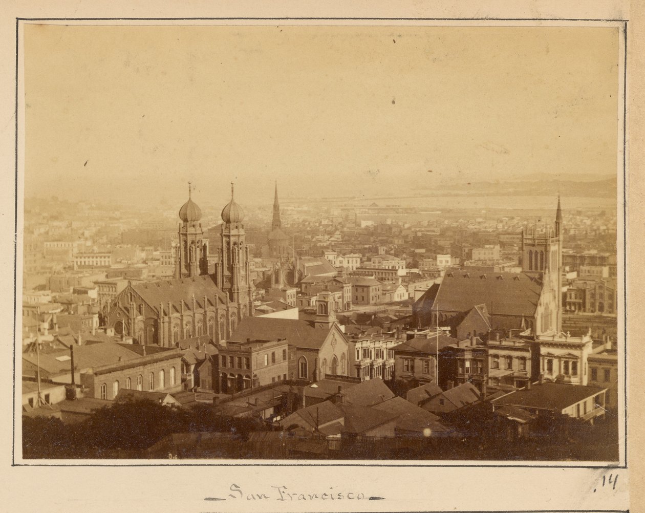 San Francisco af Carleton Watkins