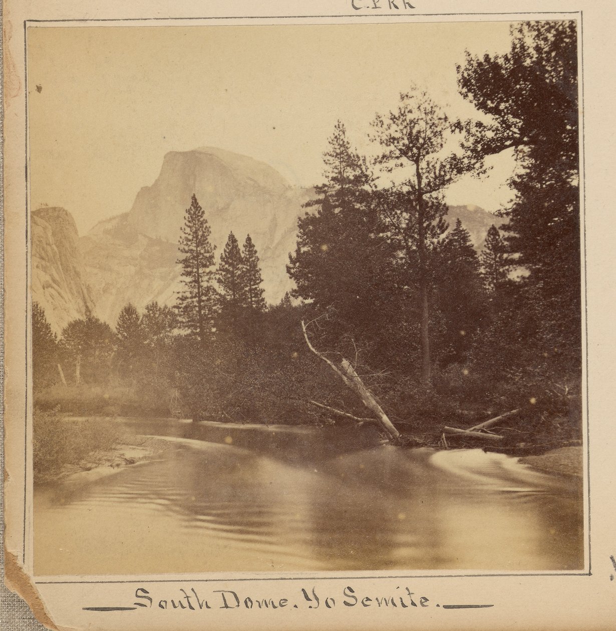 Sydkuplen, Yosemite af Carleton Watkins