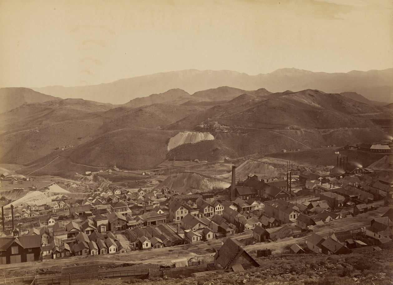 Kombinationsskaftet, fra vandrøret af Carleton Watkins
