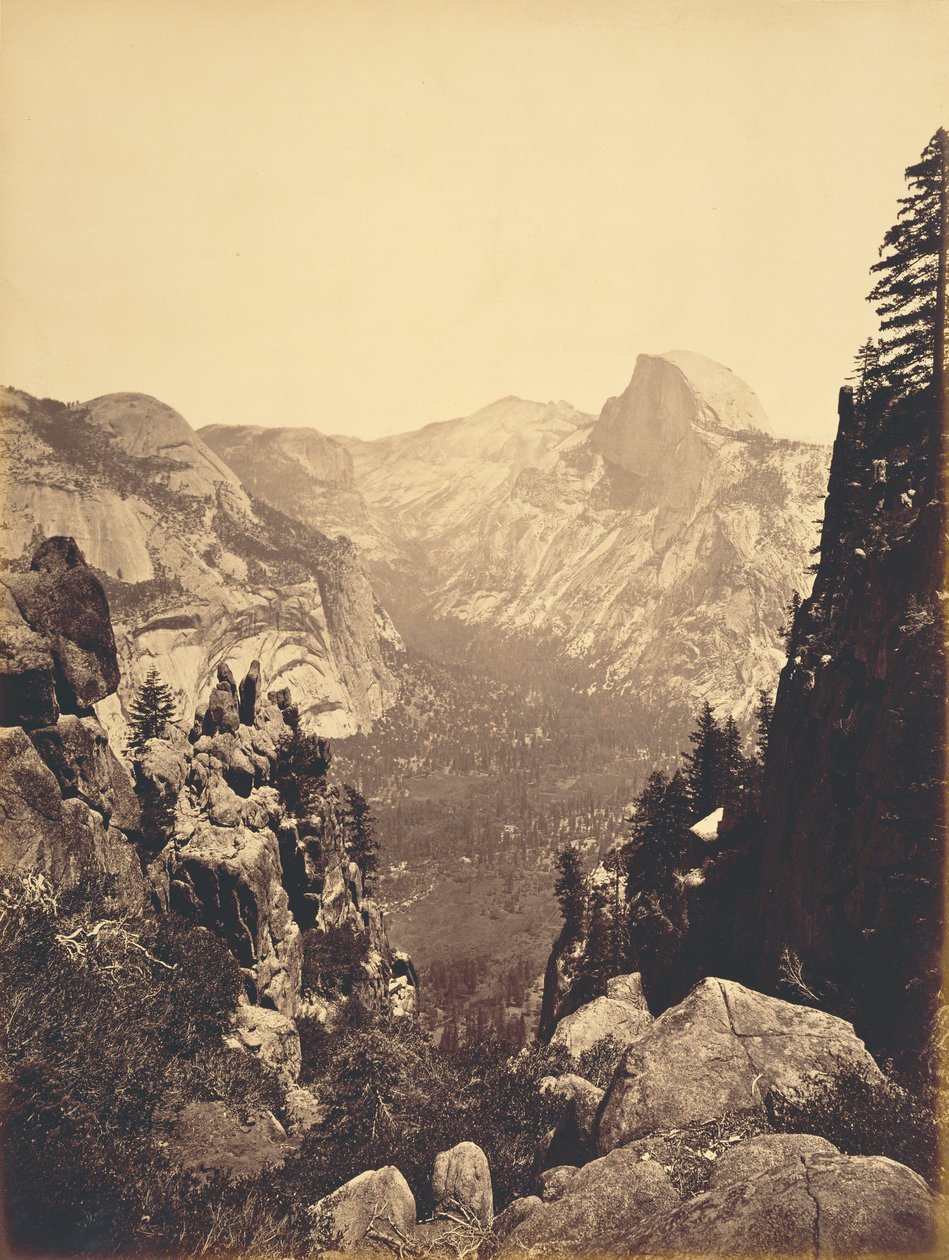 Kuppelerne fra Moran Point af Carleton Watkins
