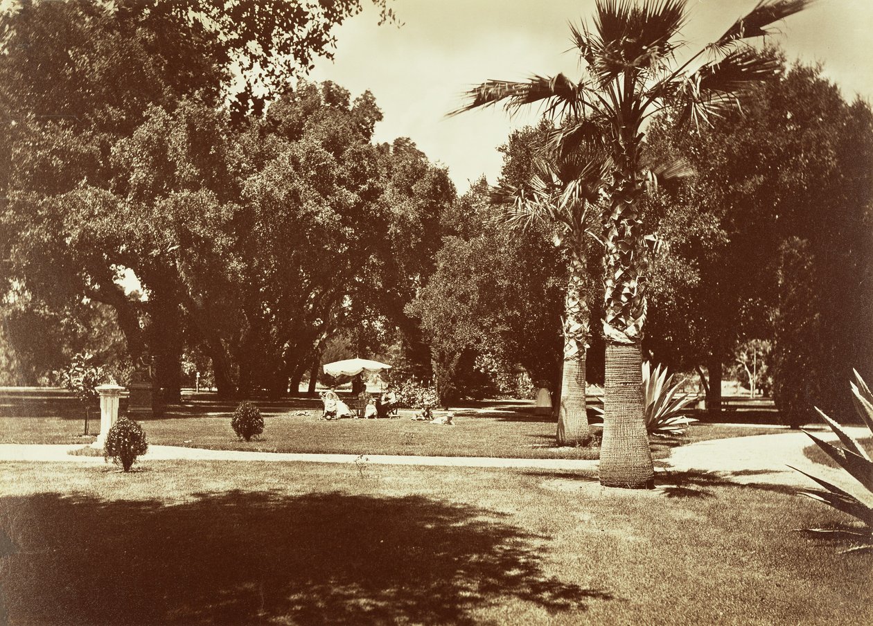 [Thurlow Lodge - Telt- og familiegruppe]. af Carleton Watkins