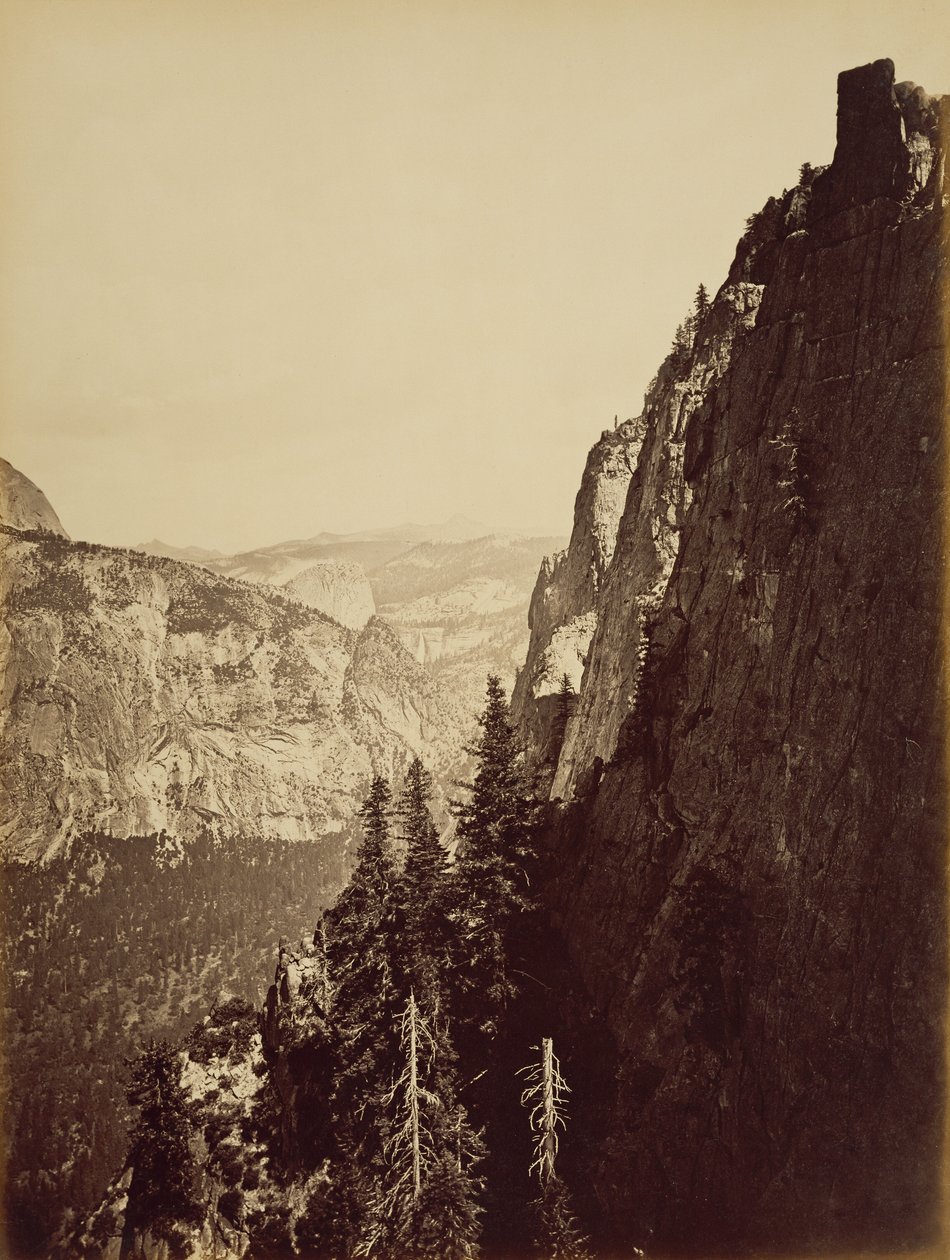 Udsigt fra Moran Point af Carleton Watkins