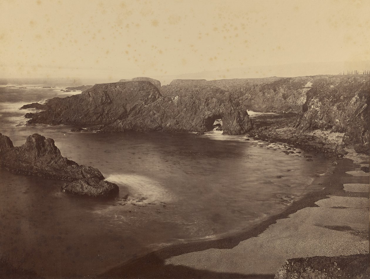 [Udsigt over Stillehavskysten] / [Mendocino-kysten] af Carleton Watkins