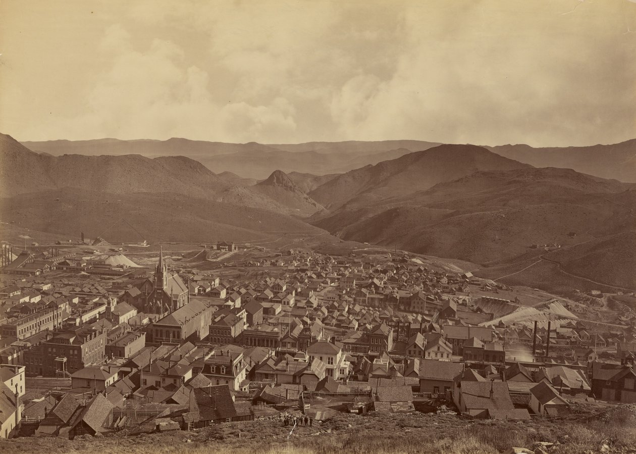 [Virginia City, Nevada] af Carleton Watkins
