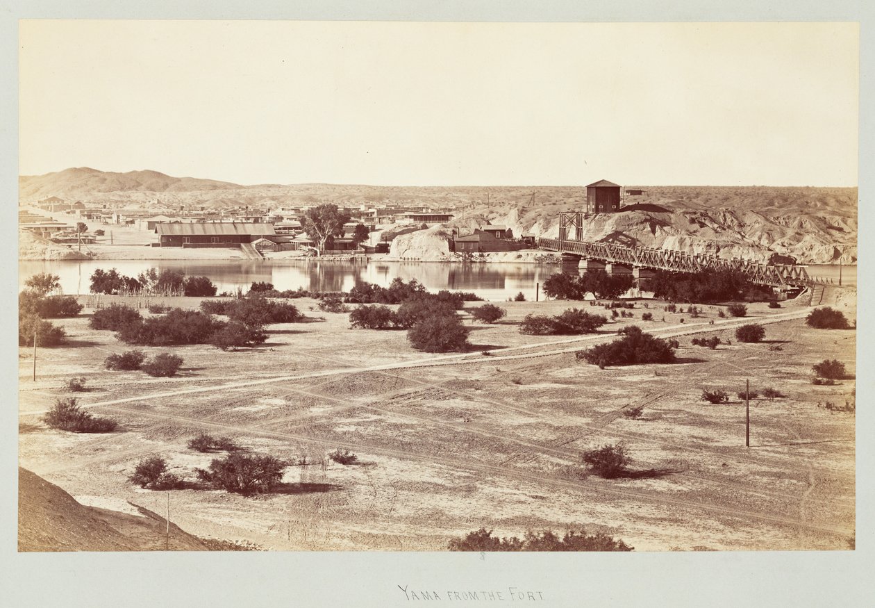 [Yuma fra fortet] af Carleton Watkins