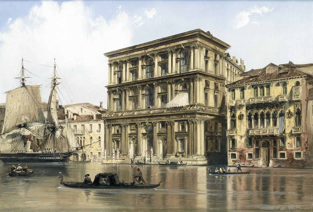 På Canal Grande af Carlo Bossoli