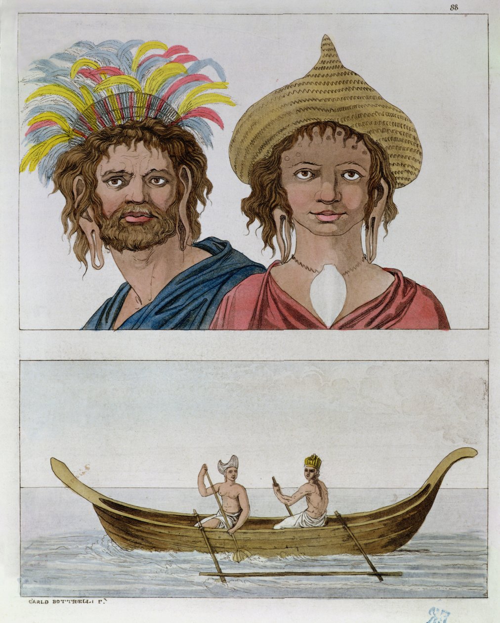 Inhabitants of Easter Island, fra 