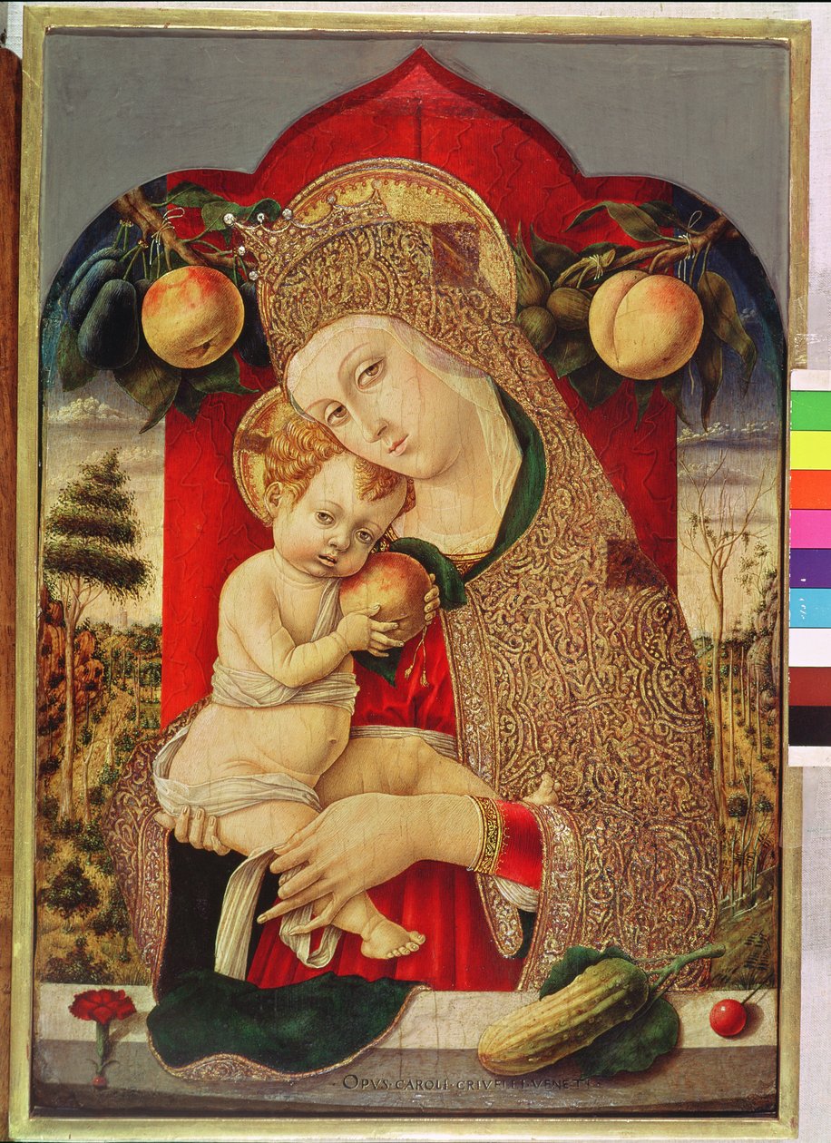 Jomfru og Barn af Carlo Crivelli