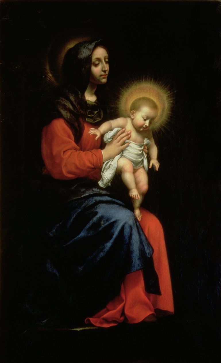 Madonna og barn af Carlo Dolci