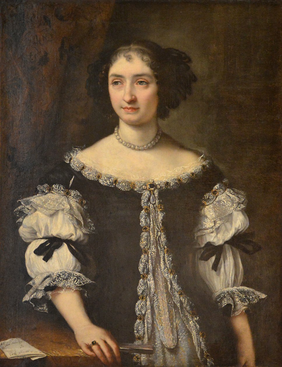 Portræt af Marie-Madeleine Rospigliosi af Carlo Maratta