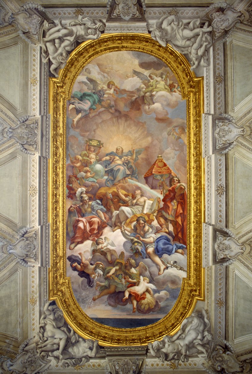 Nadens Triumf af Carlo Maratta or Maratti