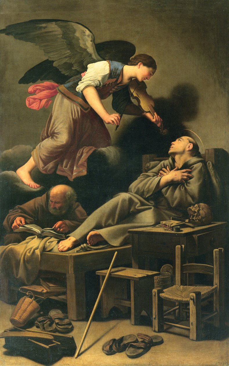 Den hellige Franss ekstase af Carlo Saraceni