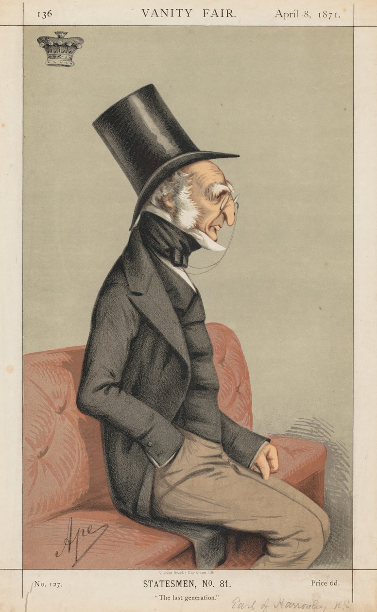 Vanity Fair: Statesman No., 81 "The Last Generation" af Carlo (Ape) Pellegrini