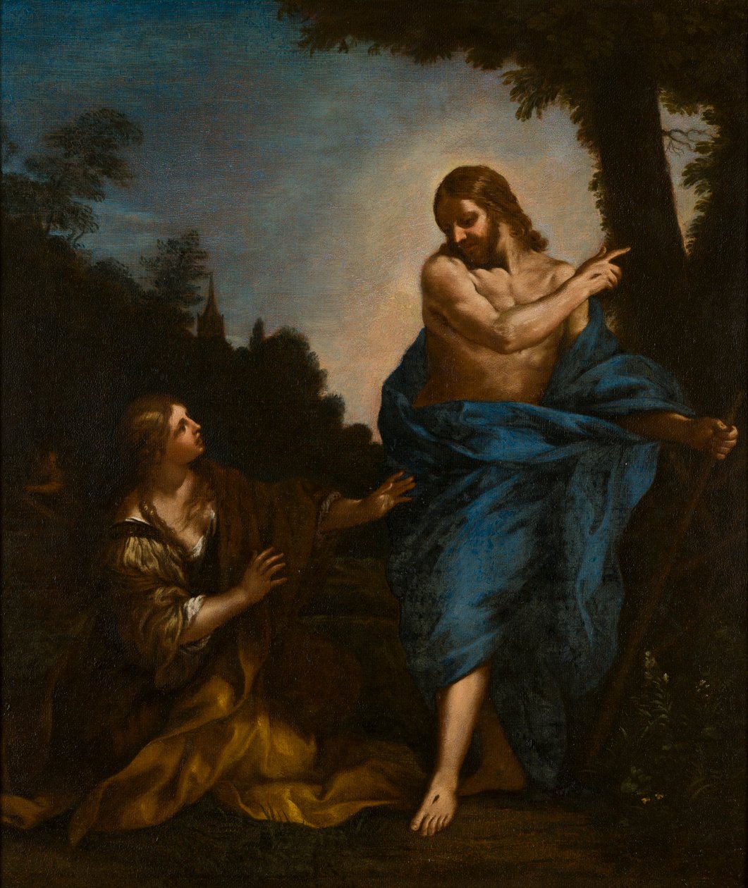 Rør mig ikke, ca. 1645-1713 (olie på lærred) af Carlo (follower of) Maratta or Maratti