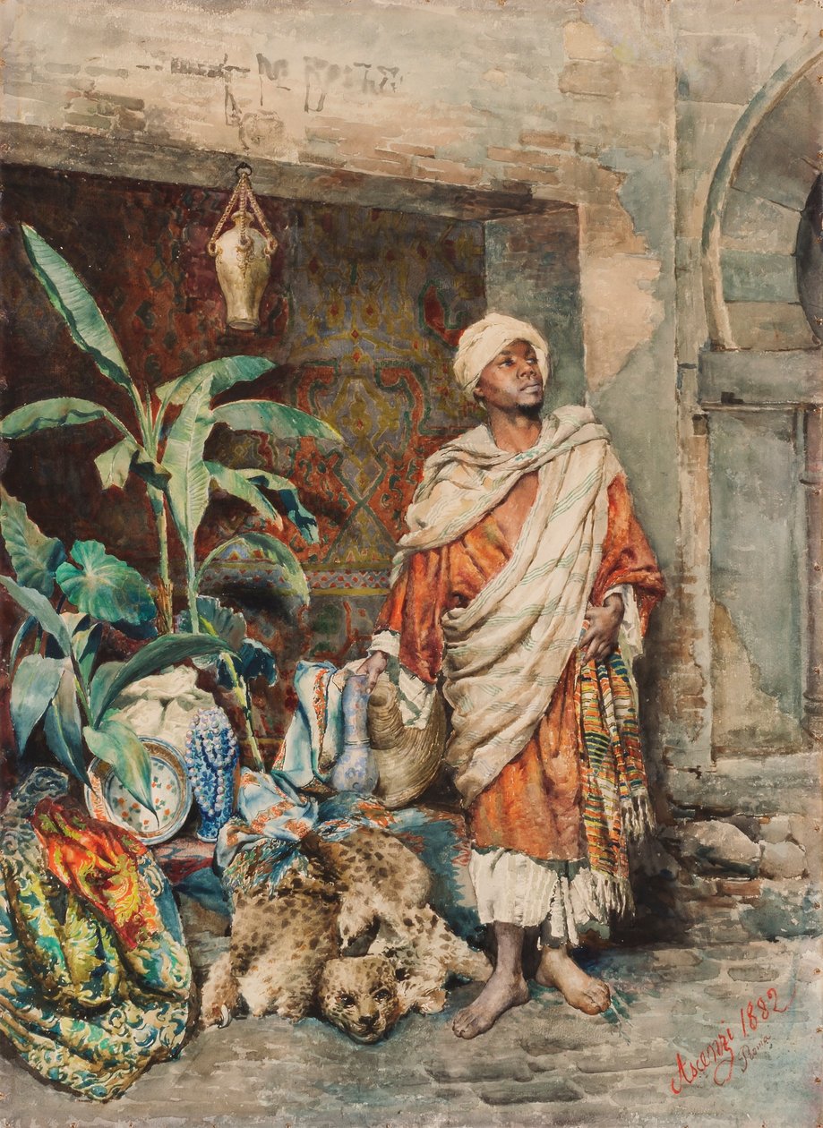 Figur af en maurer af Carlo Ascenzi