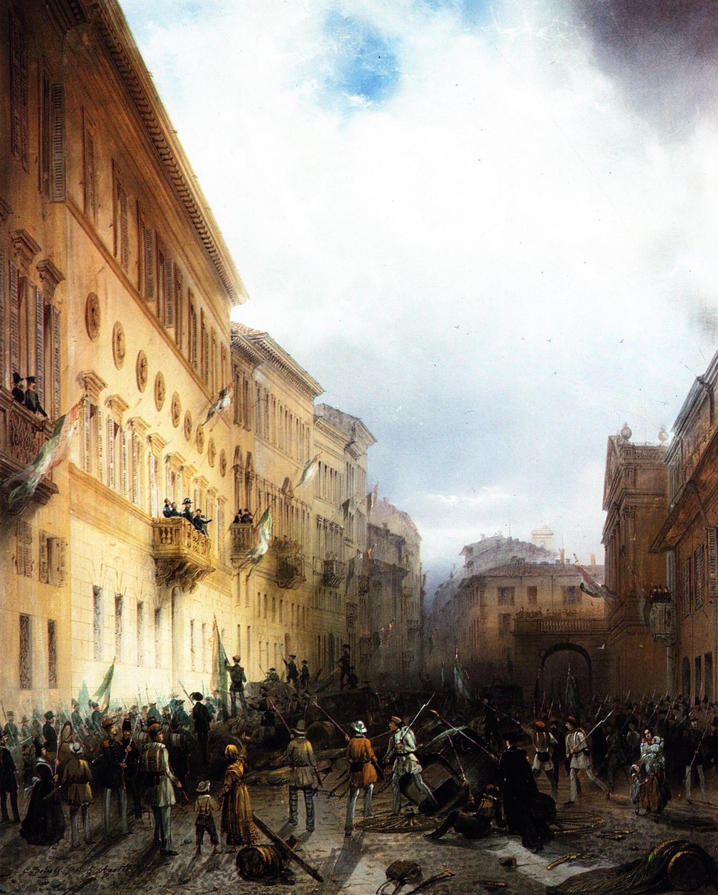 Risorgimento: De fem dage i Milano af Carlo Bossoli