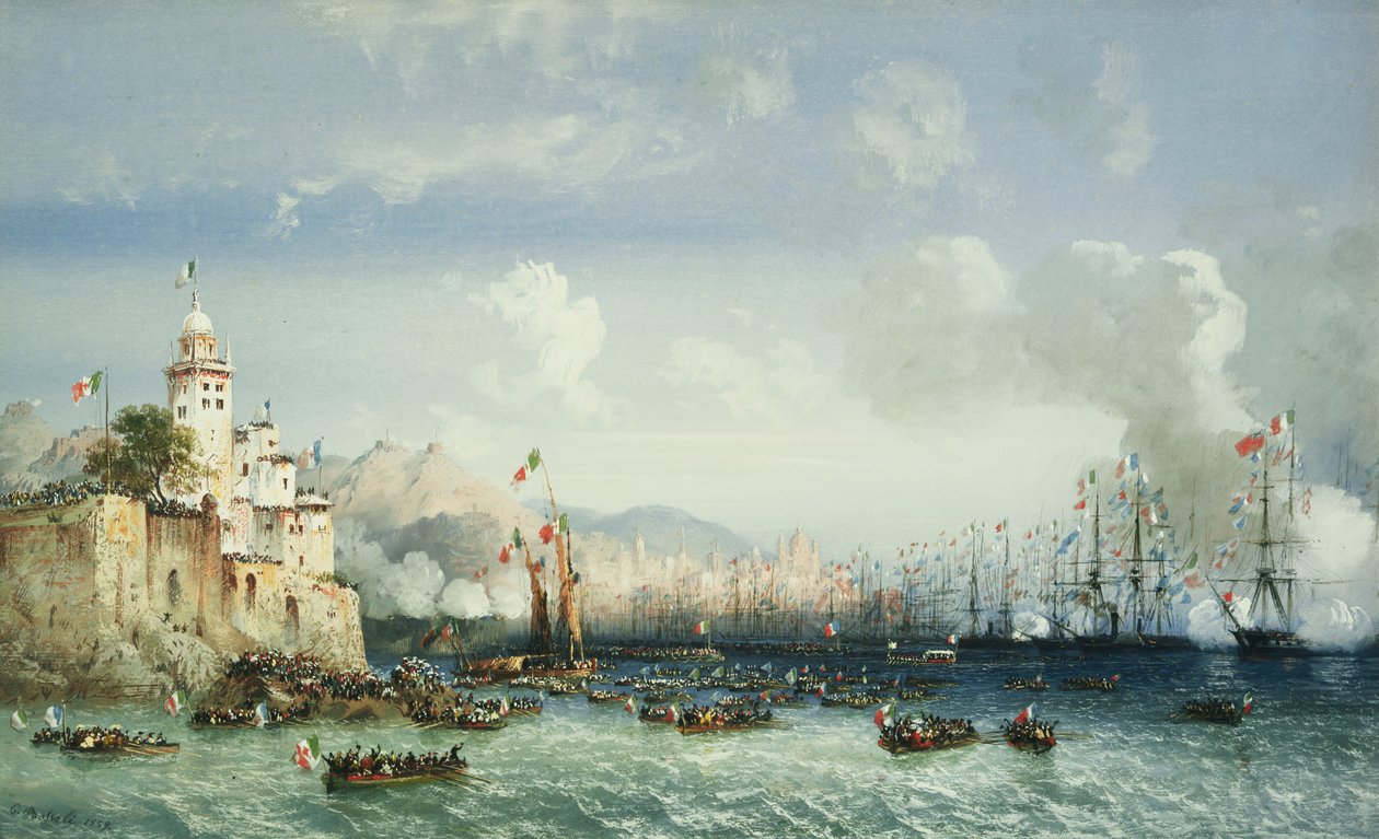 Krigen i Italien: Genova, Kejser Napoleon III