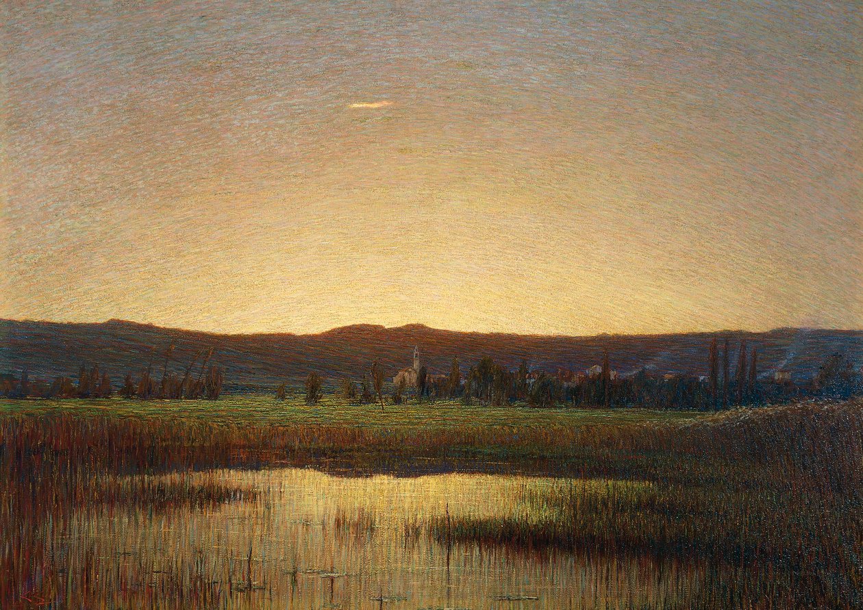 Solnedgang af Carlo Cressini