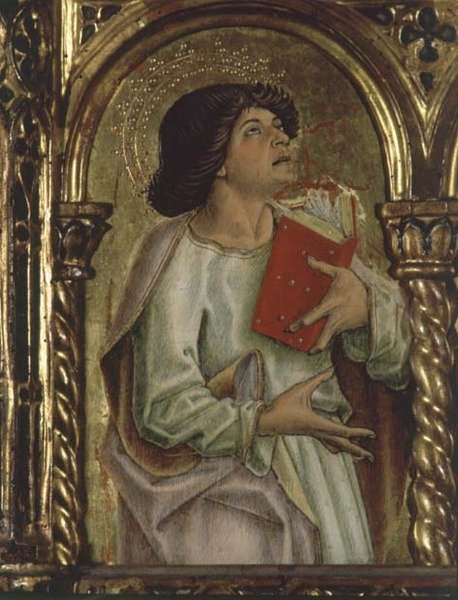 En apostel, detalje fra Sant