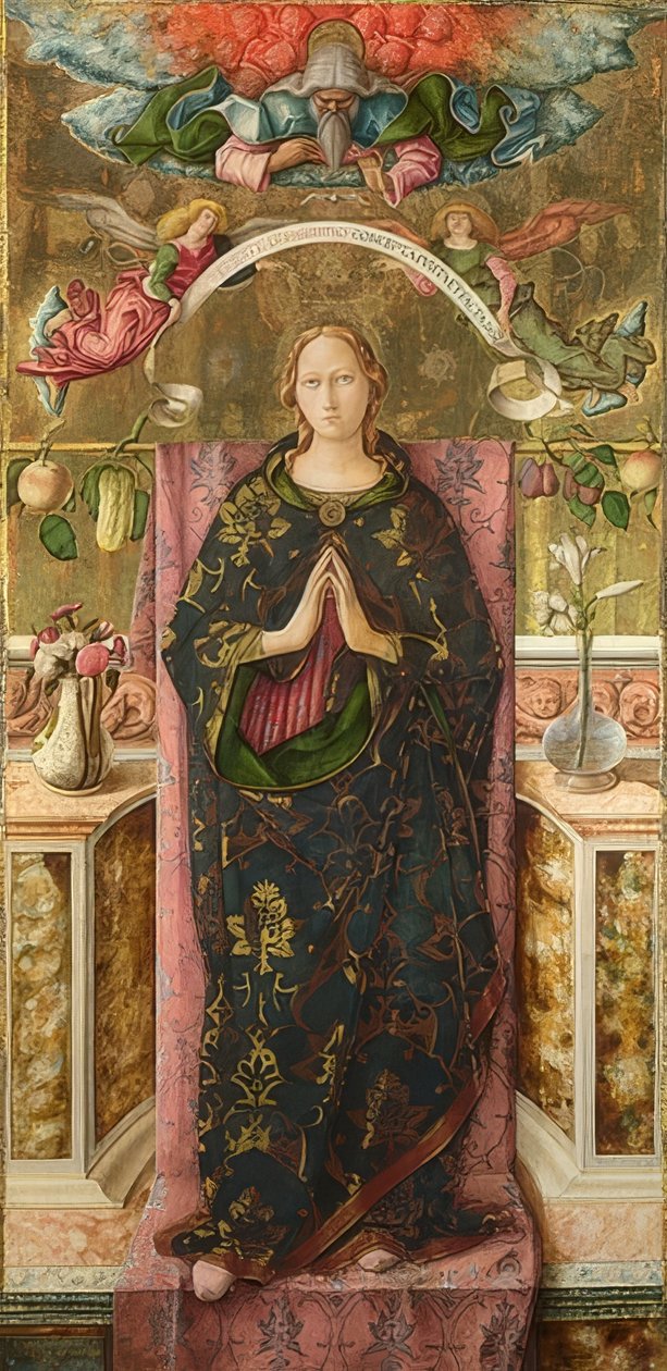 Den ubesmittede undfangelse. 1492 af Carlo Crivelli