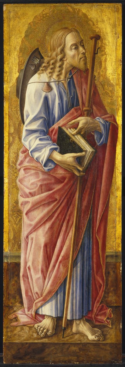 Sankt James Major, del af en altertavle af Carlo Crivelli