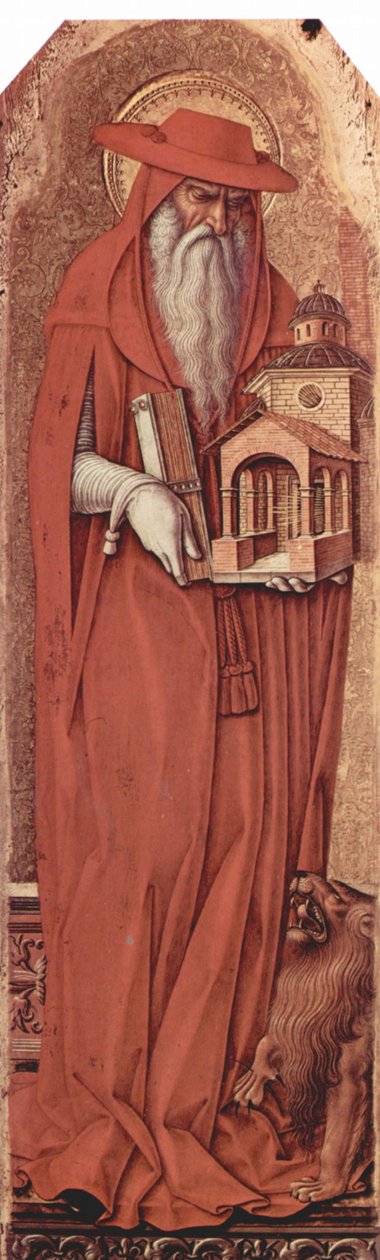 Sankt Jerome af Carlo Crivelli