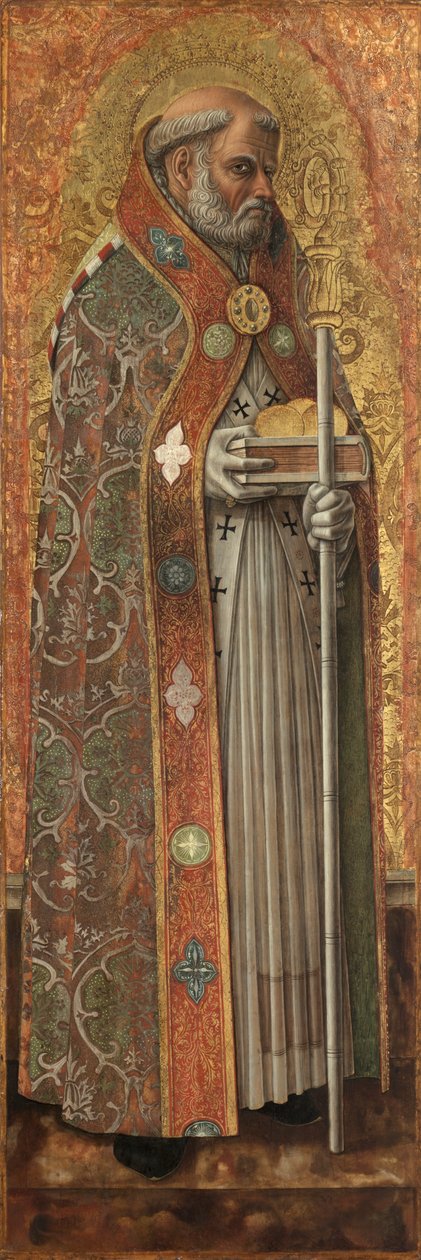 Sankt Nikolaus af Bari af Carlo Crivelli