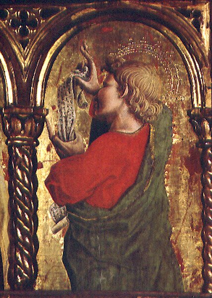 St. John the Evangelist, detalje fra Sant