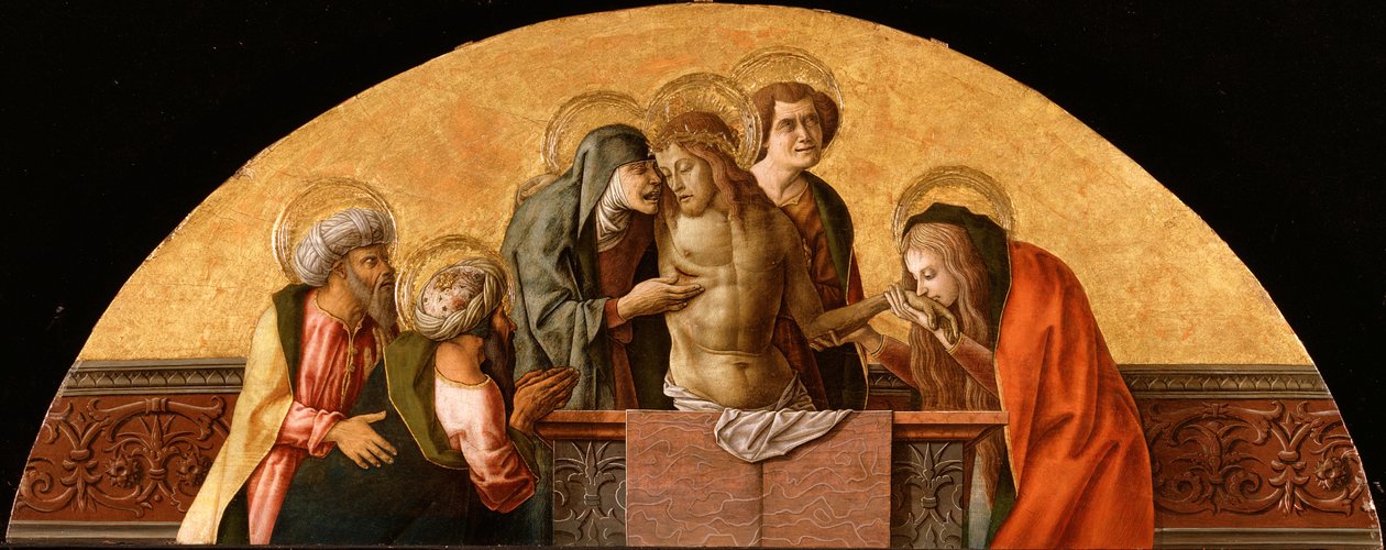 , fra Polyptykonen af Montefiore, ca. 1470 (tempera på træpanel) (se også 492442-44) af Carlo Crivelli