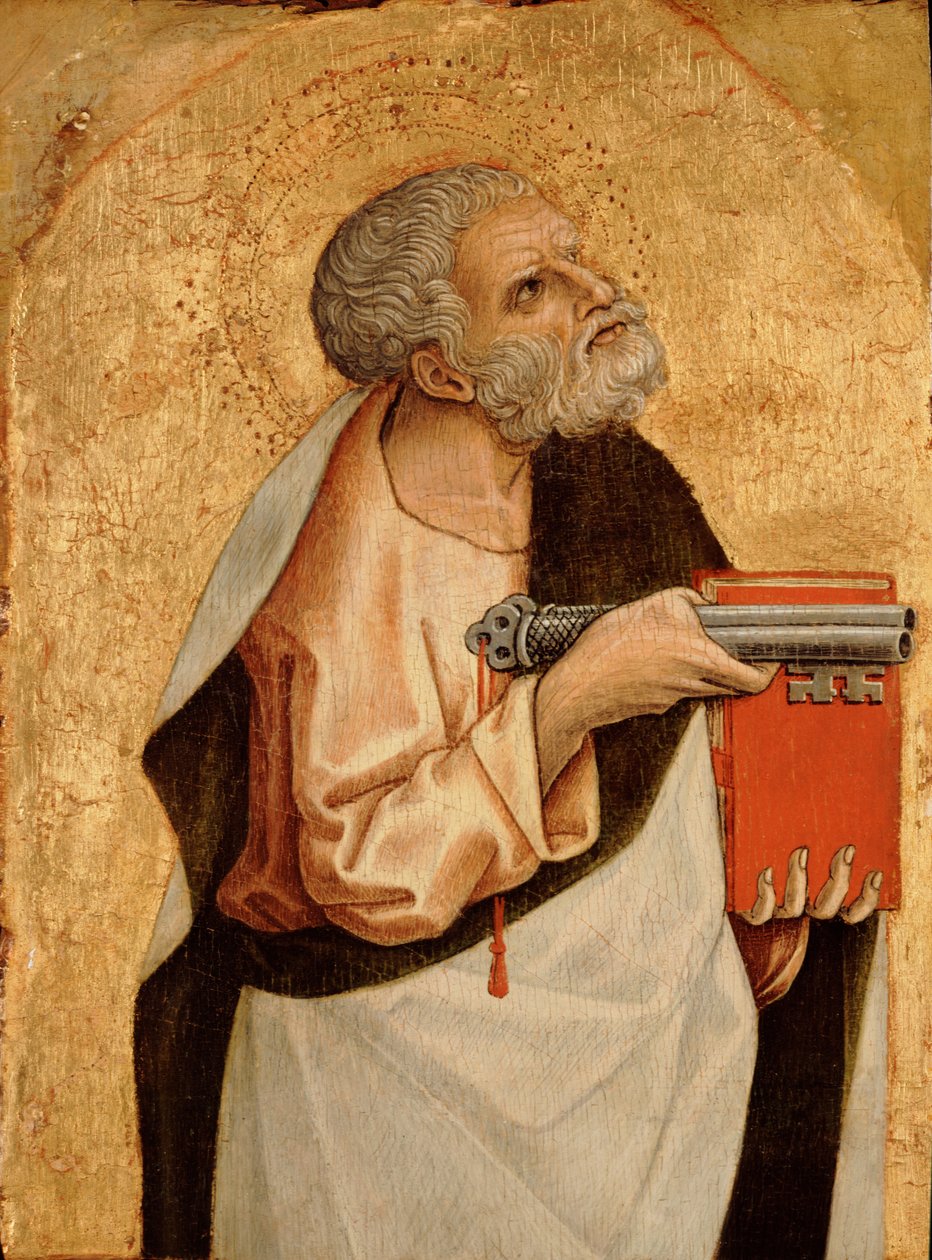 , fra Polyptykonen af Montefiore, ca. 1470 (tempera på træpanel) (se også 492442-44) af Carlo Crivelli