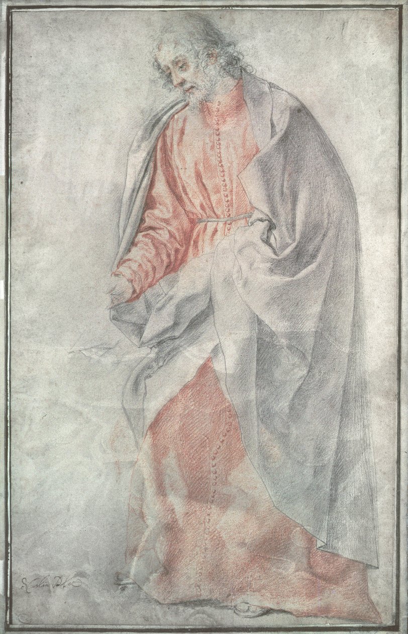 En apostel, (pastel) af Carlo Dolci