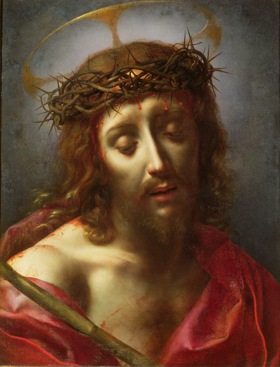 Kristus som sorgens mand af Carlo Dolci