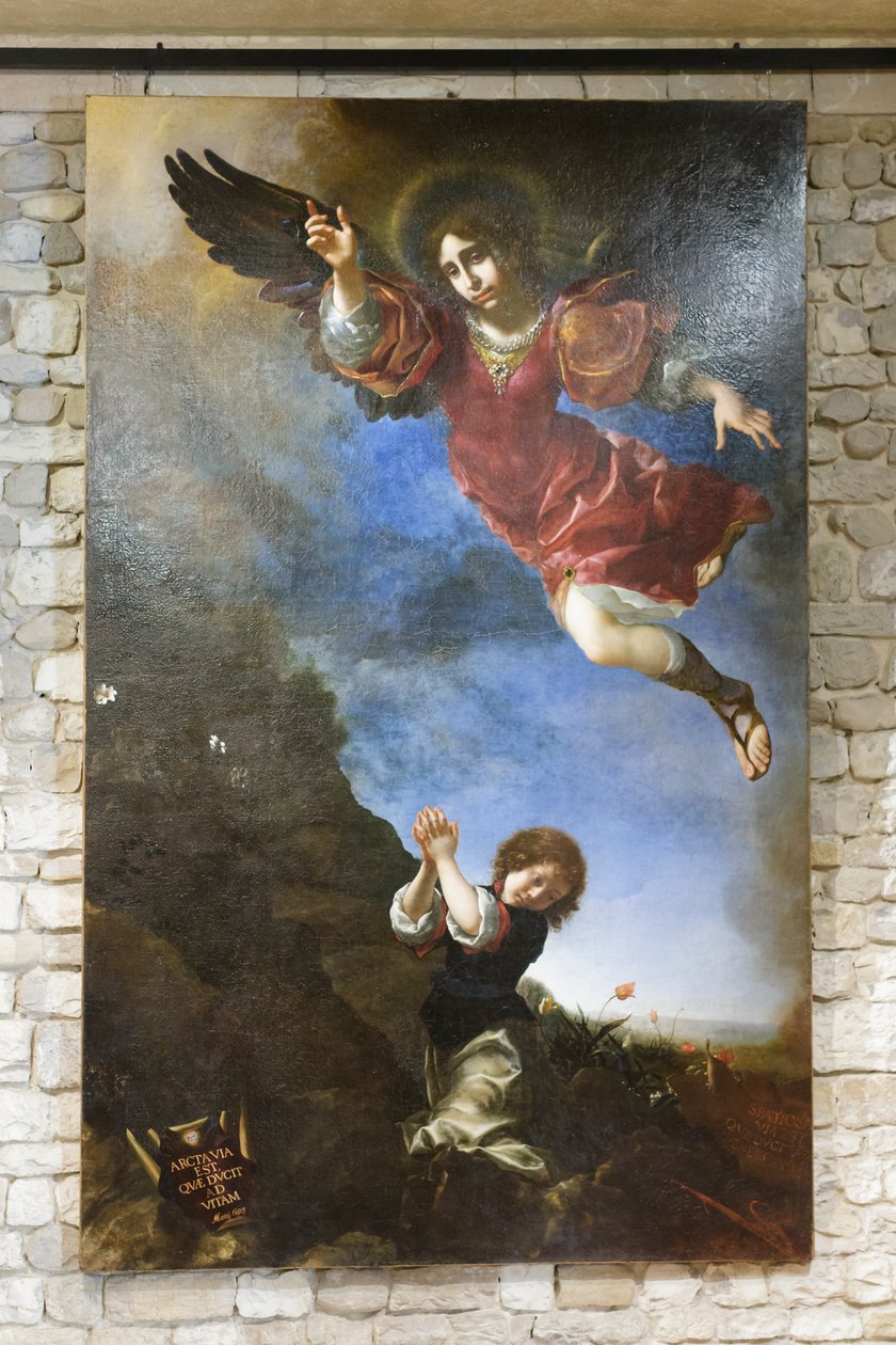 skytsengel af Carlo Dolci