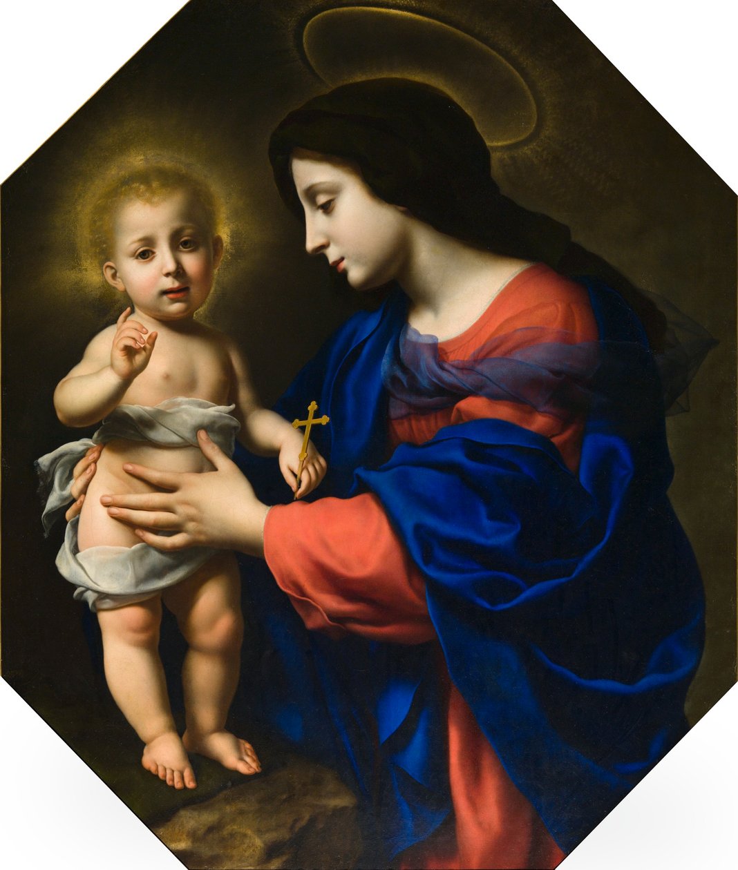 Madonna og barn af Carlo Dolci