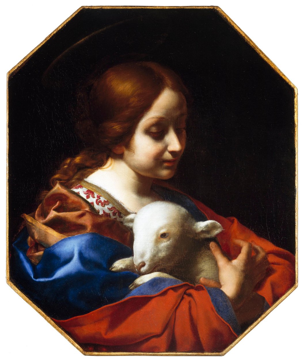 Sankt Agnes af Carlo Dolci