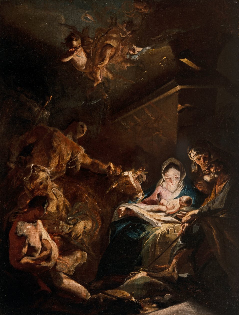 Hyrdernes tilbedelse af Carlo Innocenzo Carlone